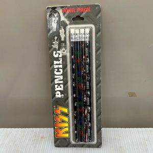 NWT vintage four pack of kiss pencils